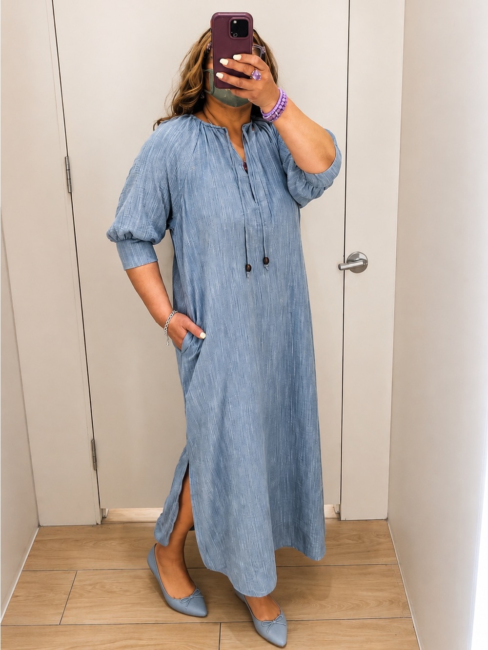 Skyline Breeze Maxi Dress
